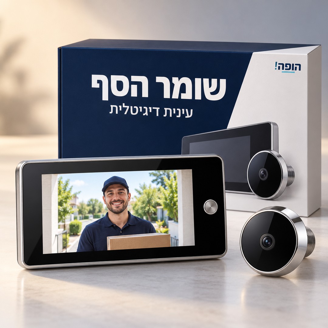 עינית דיגיטלית לדלת: מה יש בקופסה